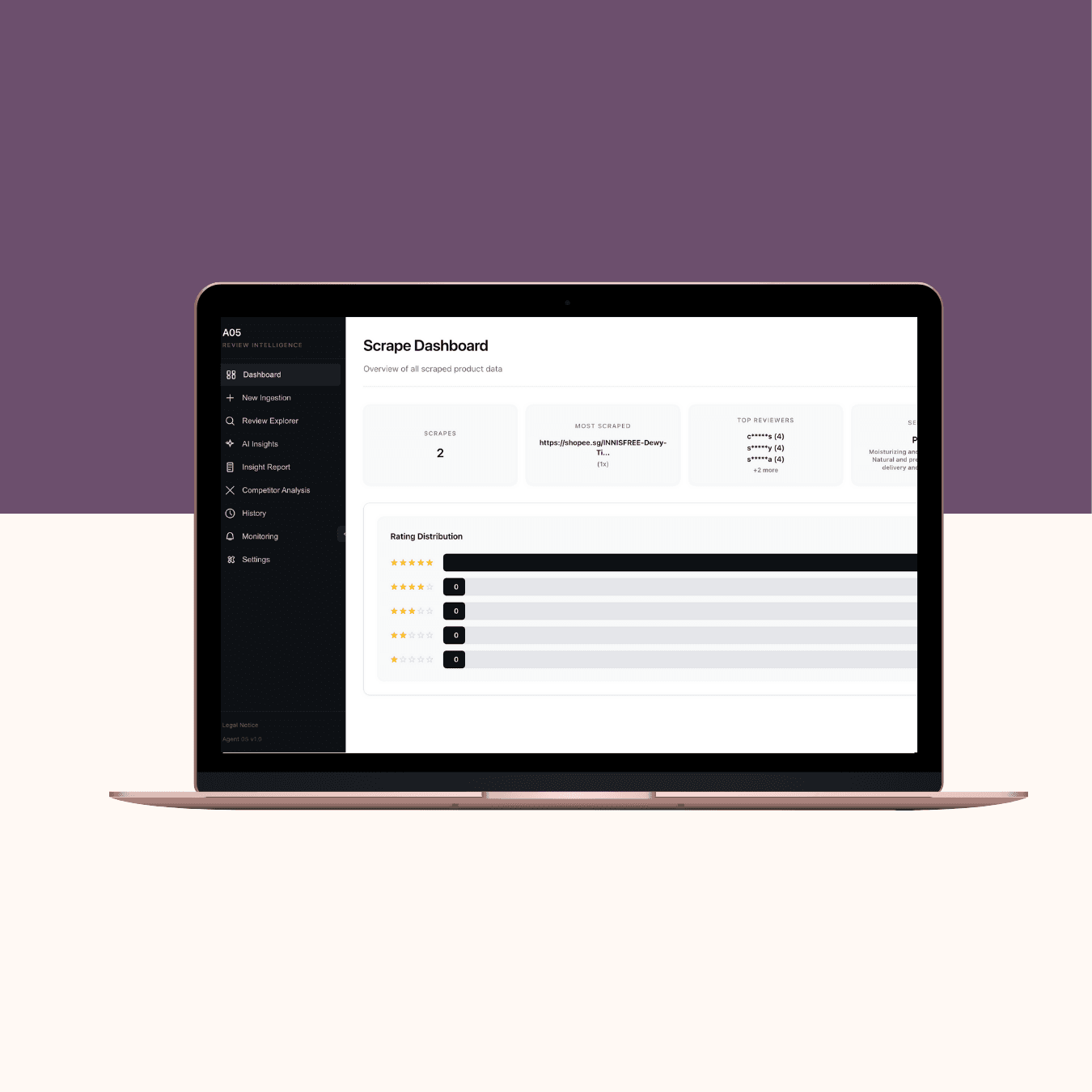 AMORE Agent 05 - Full-Stack Developer & Product Engineer